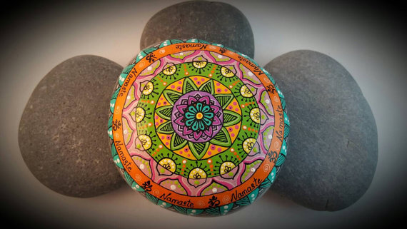 Large Mandala Stones