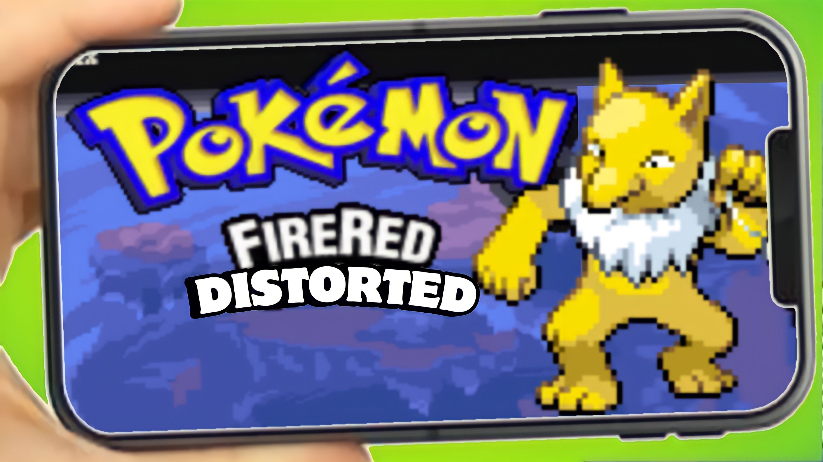 Pokémon FireRed Distorted - ROM - GBA ROM Hacks - Project Pokemon