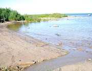 We became quite familiar with the changes in the beaches south of Kincardine . (grassy cove kincadine)