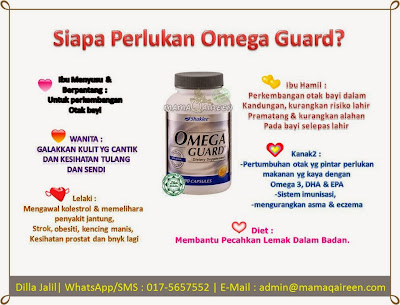 minyak ikan omega guard shaklee