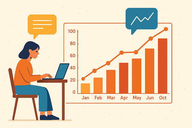 Data Analysis at a Desk