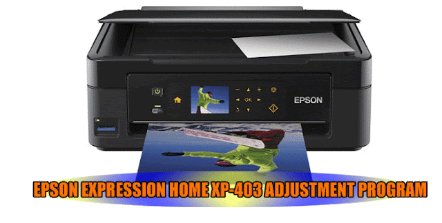EPSON EXPRESSION HOME XP-403 ADJUSTMENT PROGRAM
