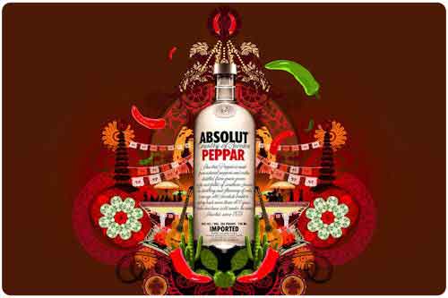 Bonita colección de wallpapers by Absolut Vodka (9 imágenes gigantes)