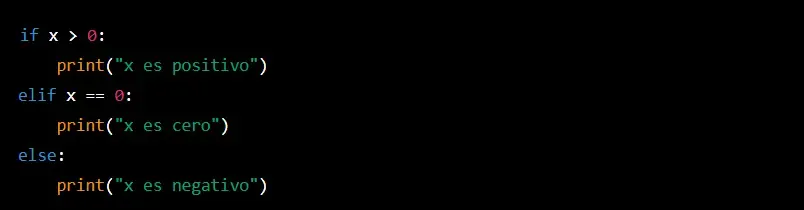 Control de flujo en Python