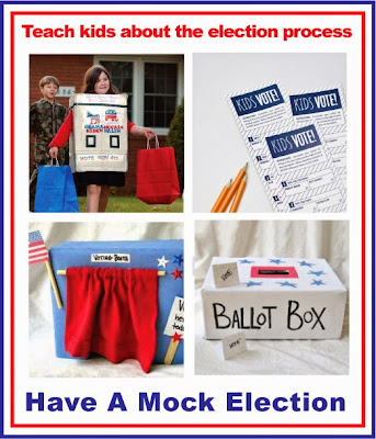 A great idea for the classroom at election time!