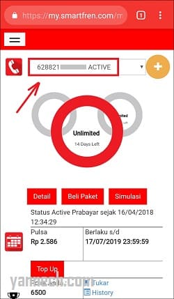 Cara Melihat Nomor Smartfren