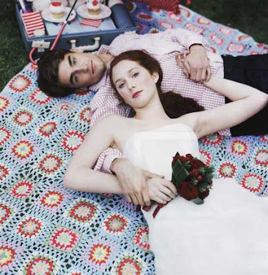 And this playful retro wedding from this Wedding Magazine that I first saw 