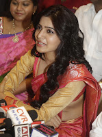 Samantha, at, Kalanikethan, Showroom, launch, Photos