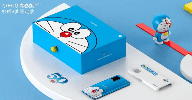 Xiaomi Mi 10 Youth Edition comes in a cute "Doraemon" set in China!