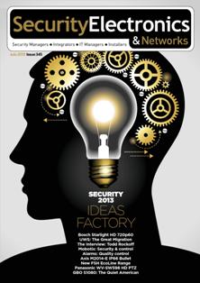 Security Electronics & Networks 345 - June 2013 | CBR 96 dpi | Mensile | Professionisti | Sicurezza
Security Electronics & Networks is a monthly publication whose content includes product reviews and case studies of video surveillance systems and cameras, networked solutions, alarm panels and sensors, access controllers and readers, monitoring systems, electronic locking systems, and identification technologies.
Readers include integrators, security managers, IT managers, consultants, installers, and building and facilities managers.