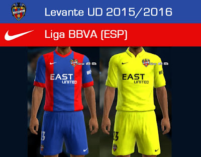 PES 2013 Levante & Malaga 2015/16 Update GDB by Dark Shimy