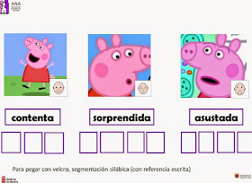 APRENDO A ESCRIBIR LOS SENTIMIENTOS Y LAS EMOCIONES CON PEPPA PIG