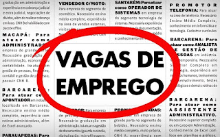 vagas de empregos