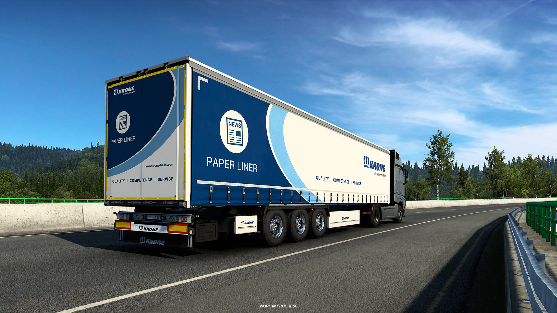 Euro Truck Simulator 2 Krone Trailer Pack Free Download
