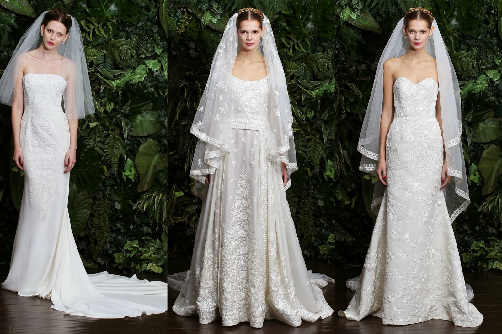 Naeem Khan Bridal Fall 2014 