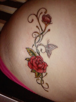 flower roses tattoo pictures