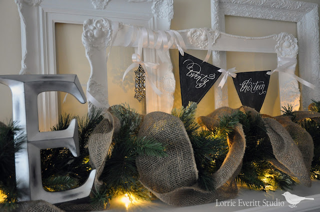 chalkboard bunting - {free} twenty thirteen and fourteen download | Lorrie Everitt