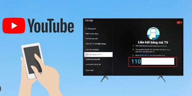 Mẹo hay: Kết nối Youtube từ điện thoại lên tivi bằng mã tivi