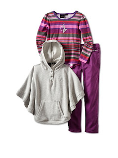 MyHabit: Save Up to 60% off Baby Phat Girls - 3-Piece Pant, Poncho and Stripe Tunic Set