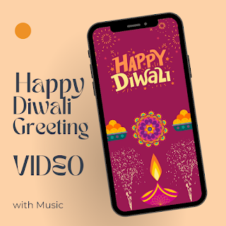 Musical, Diwali, Video, Card, Greeting,