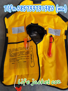 Grosir WA 0857 3373 1380 Life Jacket Inflatable Gas Co2 Automatic