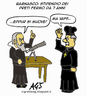 bagnasco, preti, crisi, vignetta , satira