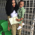 Female Corper Dresses Up Her Little Son In NYSC Outfit As She Passe Out {Photos}