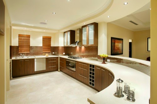 Amazing Modern Curved Kitchen Design Ideas