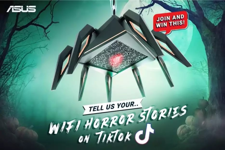 ASUS WiFi horror story on Tiktok