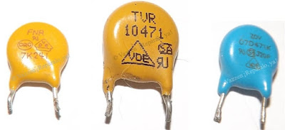 Varistores correctos para proteger circuitos de lamparas LED.