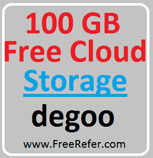 Free Cloud Storage Degoo app 100GB Like Google Drive