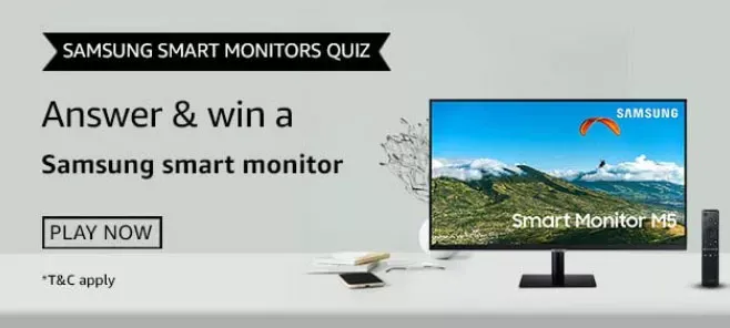 Amazon Samsung Smart Monitors Quiz