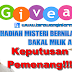 Keputusan GiveAway Bro Nasa : Hadiah Misteri Bernilai RM800