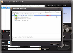 Converting PowerPoint to Video