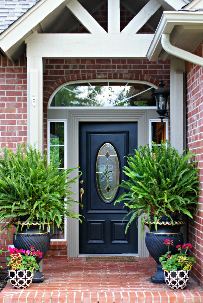 front door landscaping pictures Front Door Potted Plant Ideas | 800 x 1195