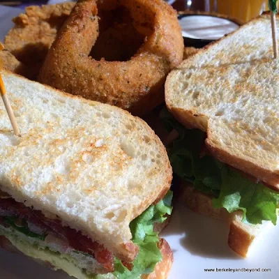 BLT at Custom House restaurant in Avila Beach, California