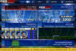 Update again to you frequently play the game Dream League Soccer DLS 16 Mod Champion by Jacky Kaconk Apk + Data Obb Android