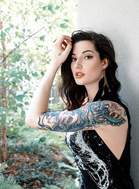 Mangas de tatuagens femininas - 25 fotos e ideias