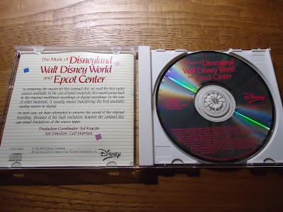 【ディズニーのCD】ウォルト・ディズニー・ワールド / ディズニーランドBGM　「The Music of Disneyland / Walt Disney World and Epcot Center」