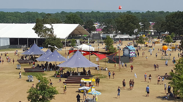 Bonnaroo Chris 2016 - Ferris Wheel view That Tent