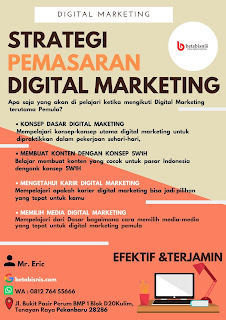 Terpercaya!!! Lowongan Digital Marketing PEKANBARU 