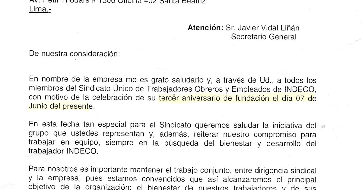 SINDICATO UNICO DE TRABAJADORES OBREROS Y EMPLEADOS DE 