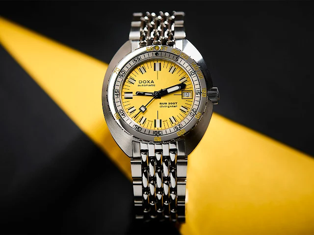 DOXA SUB 200T Divingstar Yellow