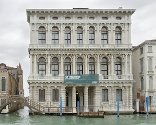 Massari finished the Ca' Rezzonico palace in accordance with Baldassare Longhena's designs