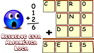 Criptoaritmética, Criptoaritmetica, Alfamética, Alfametica, Criptosumas, Matemáticas Locas, Matelocas, Desafíos matemáticos, Problemas matemáticos