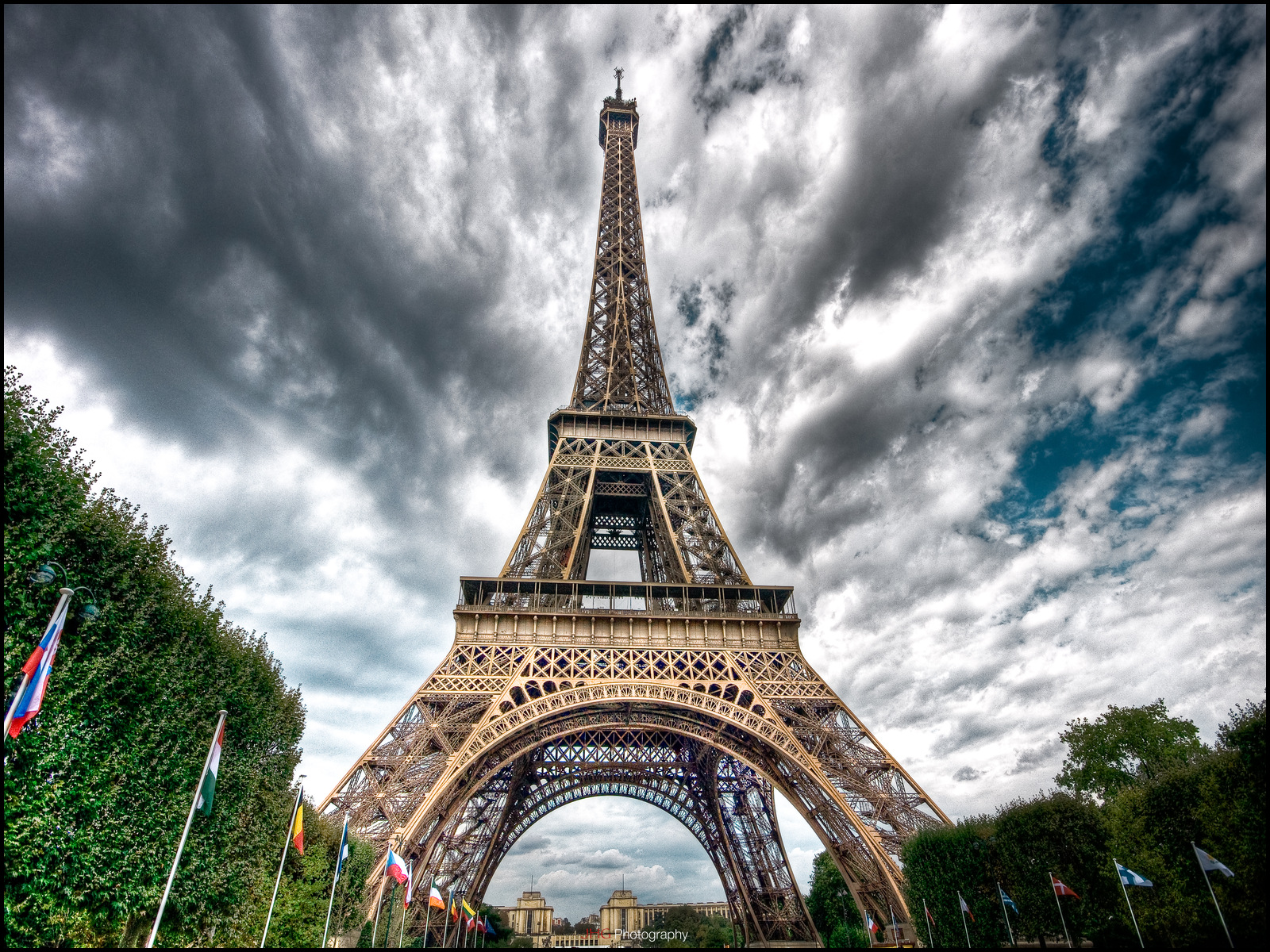 The Eiffel Tower in Paris, France