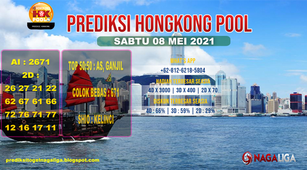 PREDIKSI HONGKONG   SABTU 08 MEI 2021