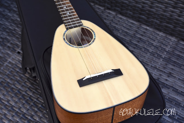 Romero Creations Tiny Tenor Ukulele body