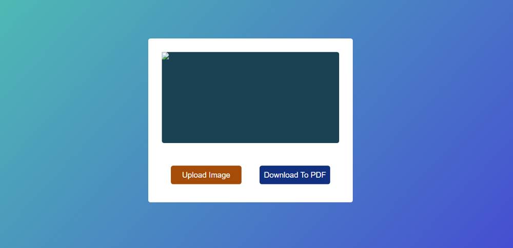 Image to PDF Converter