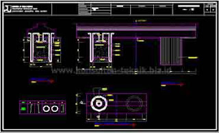 Gambar-Jembatan-Gelagar-Beton-Bertulang-Balok-T-Kelas-A-Bentang-7-Meter-Format-Autocad-04